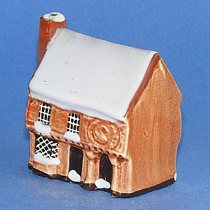 Image of Mudlen End Studio model No 27 Cottage with snow